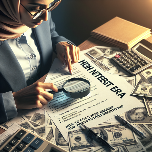 고금리 시대, 예적금 선택 방법과 주의사항 관련 이미지
