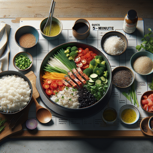 혼밥족을 위한 5분 만능덮밥 레시피 관련 이미지