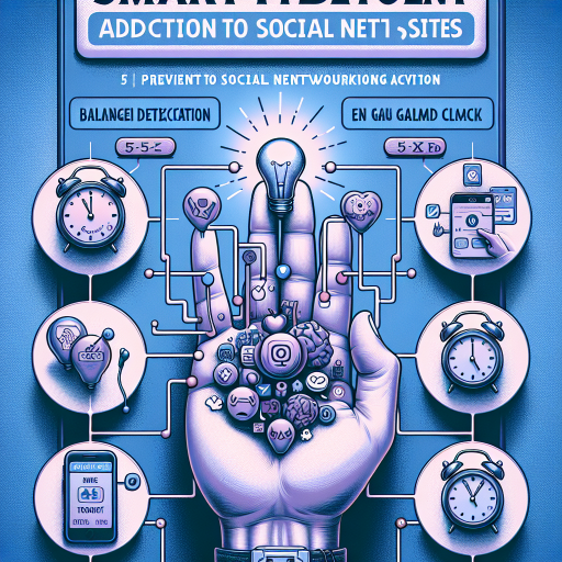 스마트한 SNS 중독 예방법 5가지 관련 이미지