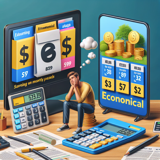 알뜰폰 요금제 비교로 월 지출 절감하기 관련 이미지