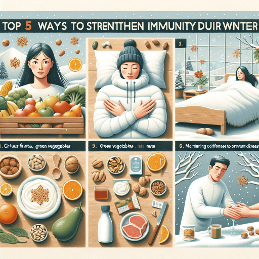 겨울철 면역력 강화 방법 TOP 5 관련 이미지