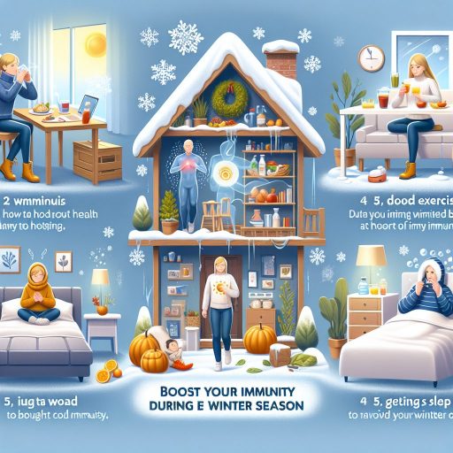 겨울철 면역력 높이는 방법 5가지 관련 이미지