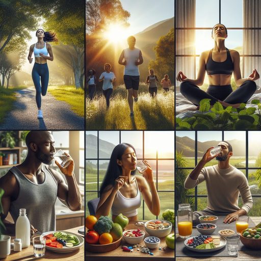 면역력 높이는 아침 습관 5가지 관련 이미지