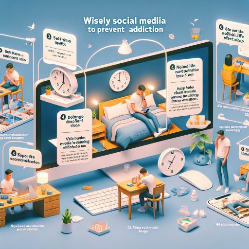 SNS 중독 예방하는 슬기로운 사용법 관련 이미지