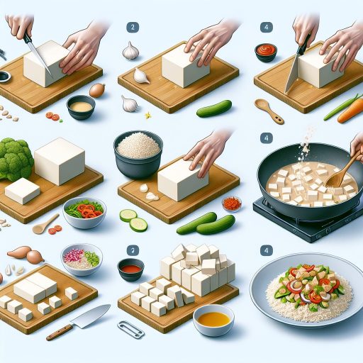 두부로 만드는 건강한 다이어트 요리법 관련 이미지