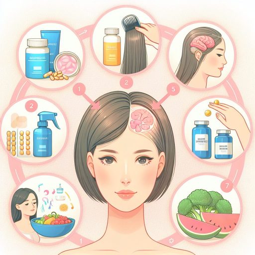 여성을 위한 탈모 예방 방법 TOP 5 관련 이미지