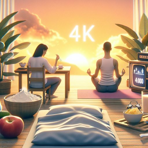 수면의 질 높이는 아침 루틴 방법 관련 이미지