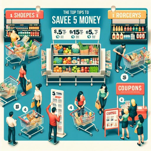 식비 절약하는 장보기 팁 TOP 5 관련 이미지