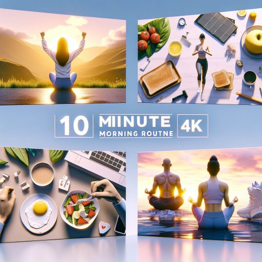 아침을 바꾸는 10분 루틴 비법 공개 관련 이미지