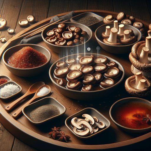 표고버섯 집중 조리법과 맛내기 비법 관련 이미지