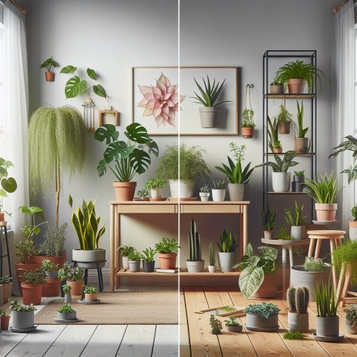 실내 식물 키우기, 힐링 취미의 장단점 관련 이미지