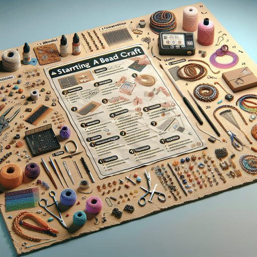 비즈 공예 입문법과 주의사항 관련 이미지