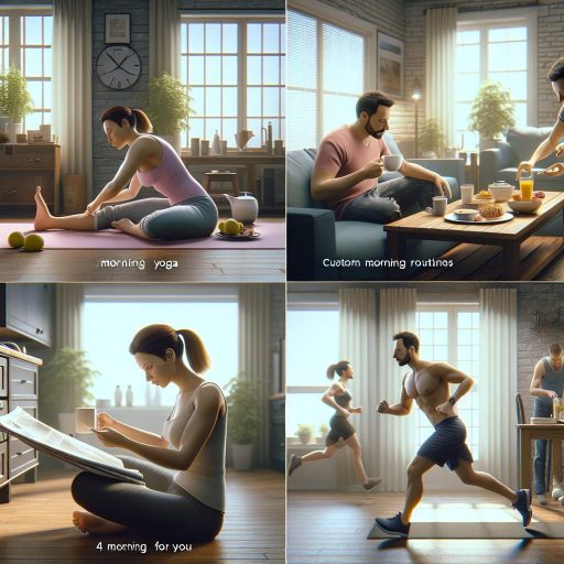 성격 유형별 맞춤형 아침 루틴 방법 관련 이미지