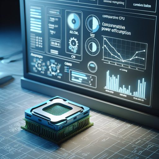 최신 CPU로 전기세 아끼는 스마트 비교법 관련 이미지
