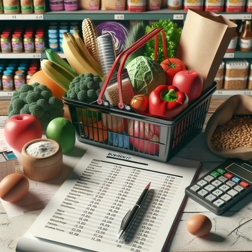 물가 상승 속 장바구니 예산 효율적으로 관리하기 관련 이미지