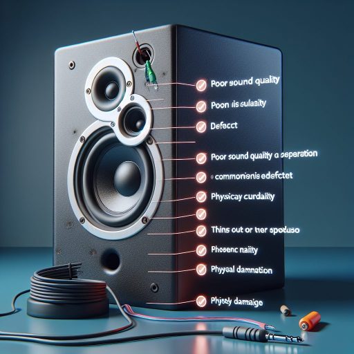 스피커 초기 불량 판별하는 방법, 놓치지 마세요 관련 이미지