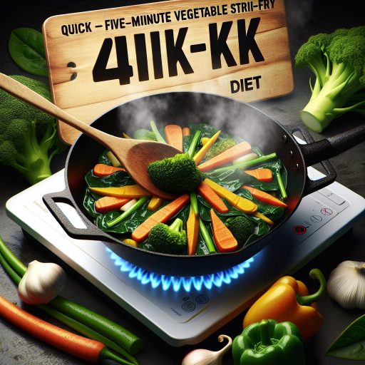 5분 만에 만드는 다이어트 채소볶음 비법 관련 이미지