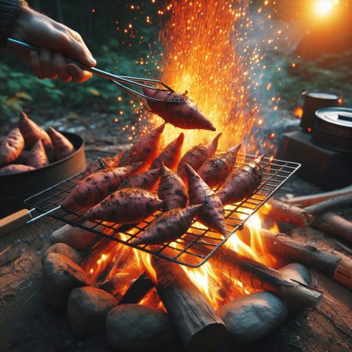 "캠핑장에서 고구마 굽기, 쉽게 실패하지 않는 요령" | 전력 효율, 전기요금 절감 팁