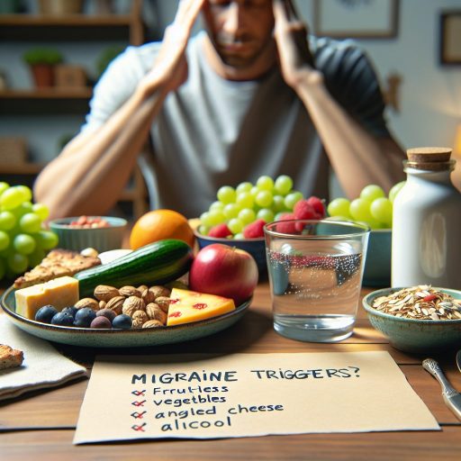 간단한 식습관 변화로 편두통 완화된 이유는? 관련 이미지