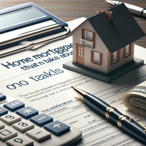 주택담보대출, 누구도 말해주지 않는 필수 준비 단계 관련 이미지