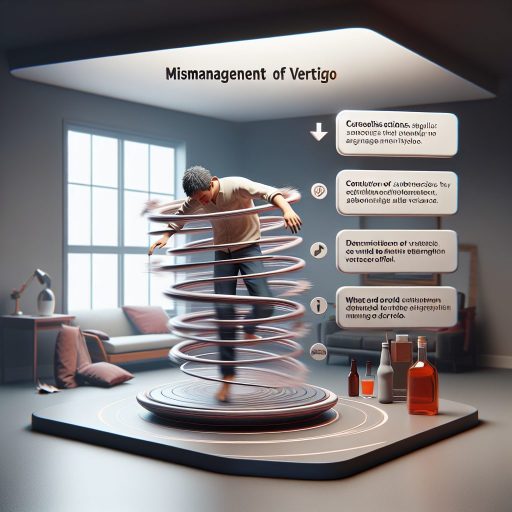 어지럼증 관리 실패, 어떤 점을 주의해야 할까? 관련 이미지