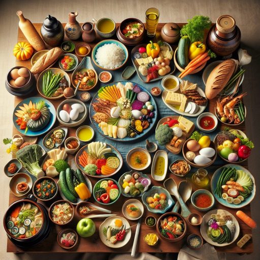 한국 식탁에서 만나는 지중해식 식단의 신선한 변주 관련 이미지