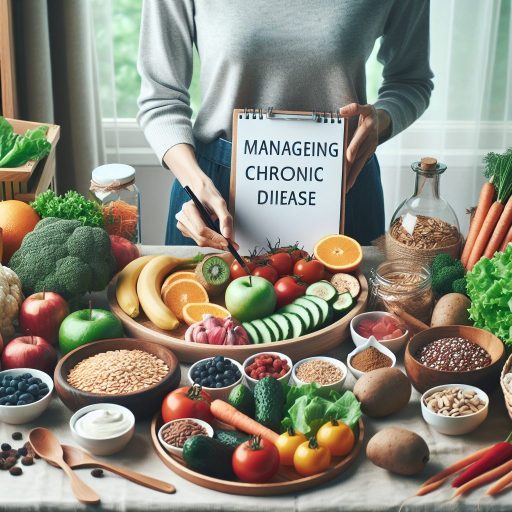 새로운 식단으로 만성 질환 관리, 무엇이 달라졌을까? 관련 이미지