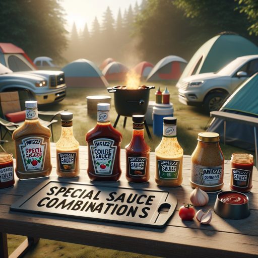 캠핑장에서 활용하기 좋은 특별한 소스 조합 경험담 관련 이미지