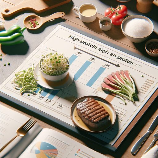 조리법 하나로 콩나물 반찬이 스테이크만큼 고단백일 수 있을까? 관련 이미지