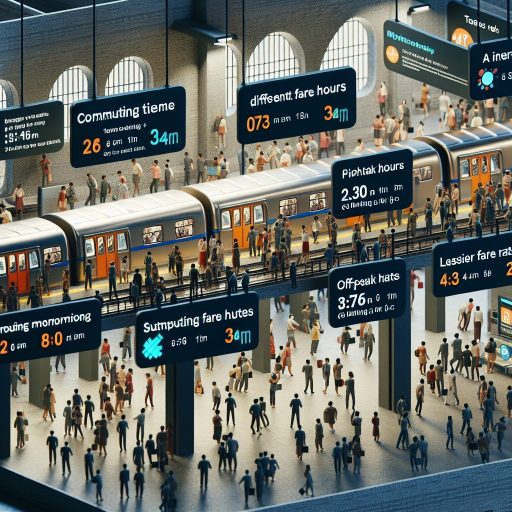 전철 요금 절약, 승차 시간대로 정말 차이날까? 관련 이미지