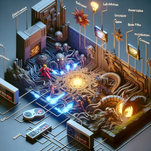 메트로배니아의 숨겨진 재미를 탐구하는 이미지