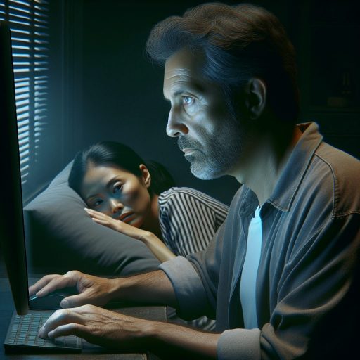 화면 중독, 휴식 시간을 빼앗는 숨겨진 습관 관련 이미지