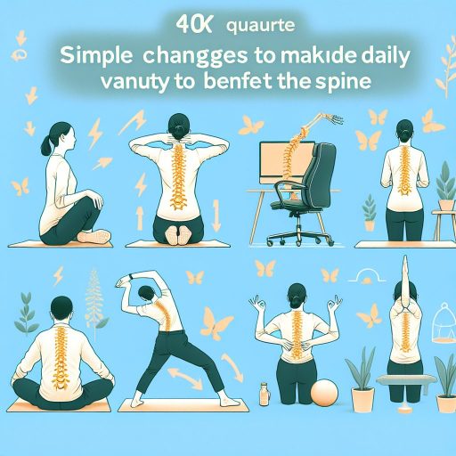 매일 10분씩 척추를 위해 할 수 있는 간단한 변화 관련 이미지