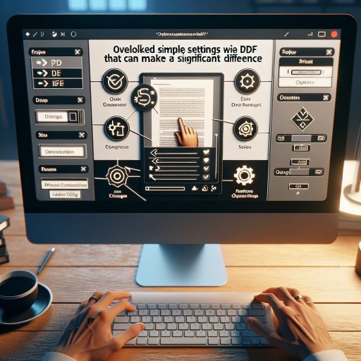 "PDF 편집할 때 놓치기 쉬운 간단한 설정, 차이가 크다" | 전력 효율, 전기요금 절감 팁