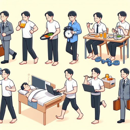 한국 직장인들의 아침형 인간 도전기, 효과는? 관련 이미지