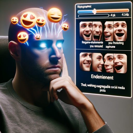 SNS 속 공감, 정말 내 기분을 좋게 할까? 관련 이미지