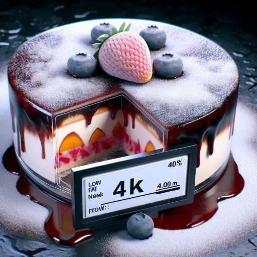 냉동 보관 후 저지방 디저트, 맛은 그대로일까? 관련 이미지