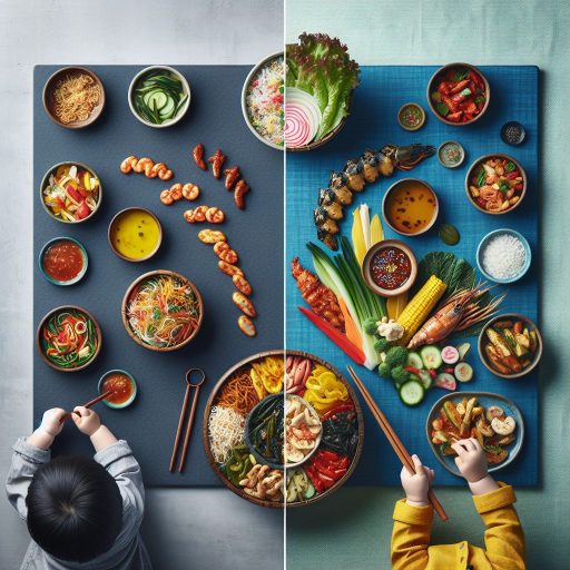 아이들이 좋아하는 별미 반찬 조합, 무엇이 달라졌을까? 관련 이미지