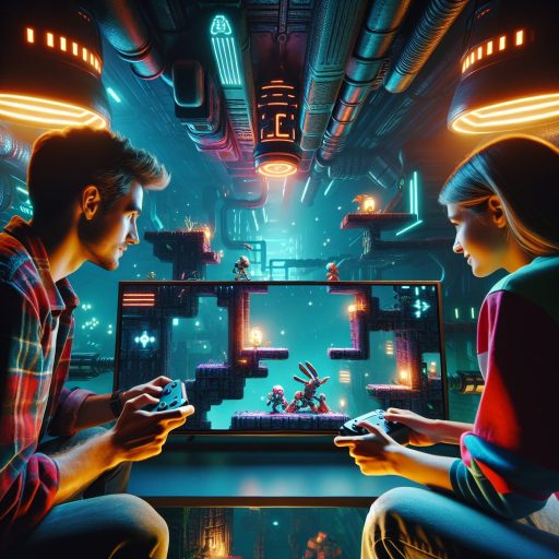 친구와 함께하는 메트로배니아, 이색적인 협동 경험 관련 이미지