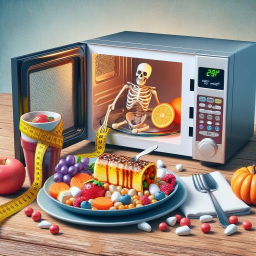 전자레인지로 만든 다이어트 요리, 진짜 효과 있을까? 관련 이미지