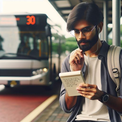 걸어다니는 버스 이용 후 실천해 본 목표 설정의 색다른 효과