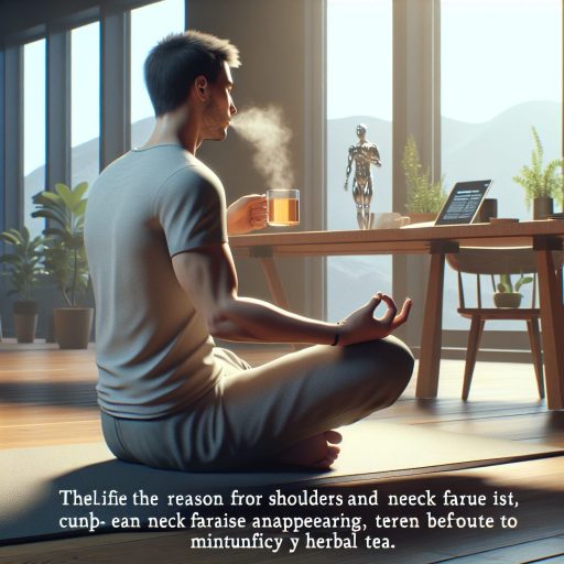 출근 전 10분, 목과 어깨 피로가 사라진 이유 관련 이미지