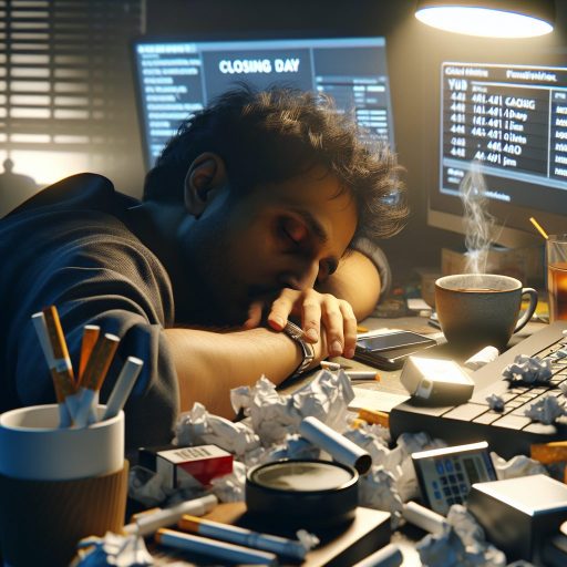 하루의 피로, 목표를 방해하는 작은 습관들 관련 이미지