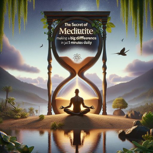 "매일 5분, 생각보다 큰 차이를 만드는 명상의 비밀" | 전력 효율, 전기요금 절감 팁