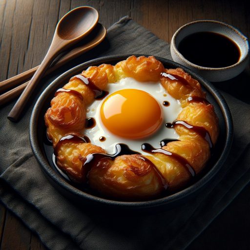 계란 프라이에 숨겨진 맛의 비밀, 간장소스가 해답 관련 이미지