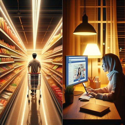 마트와 온라인 쇼핑, 어디서 더 절약할까? 관련 이미지