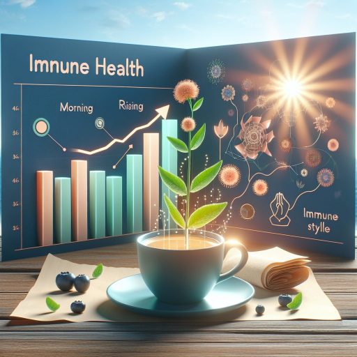 아침에 꾸준히 마신 후 느낀 면역력 변화 관련 이미지