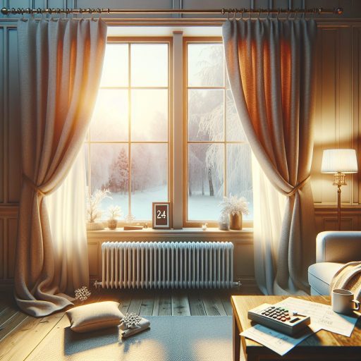 단열 커튼, 겨울 난방비 절감의 숨겨진 카드 | 전력 효율, 전기요금 절감 팁