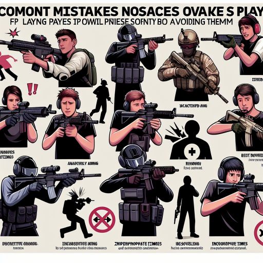 초보가 흔히 빠지는 FPS 게임 플레이 실수들, 왜 피해야 할까? 관련 이미지