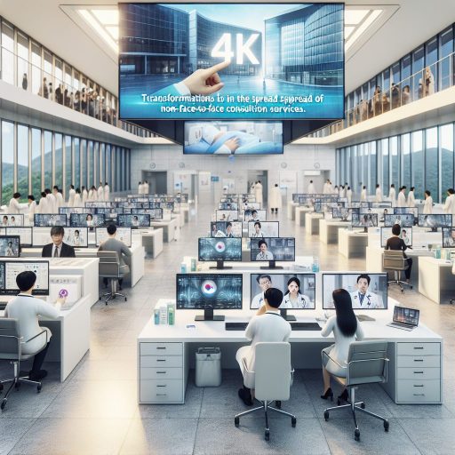 비대면 진료 확산, 한국 의료 현장은 어떻게 변화하고 있을까? 관련 이미지